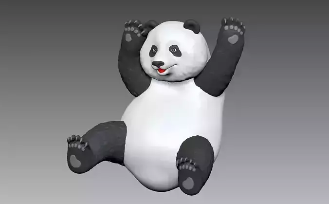 Panda  3D model A