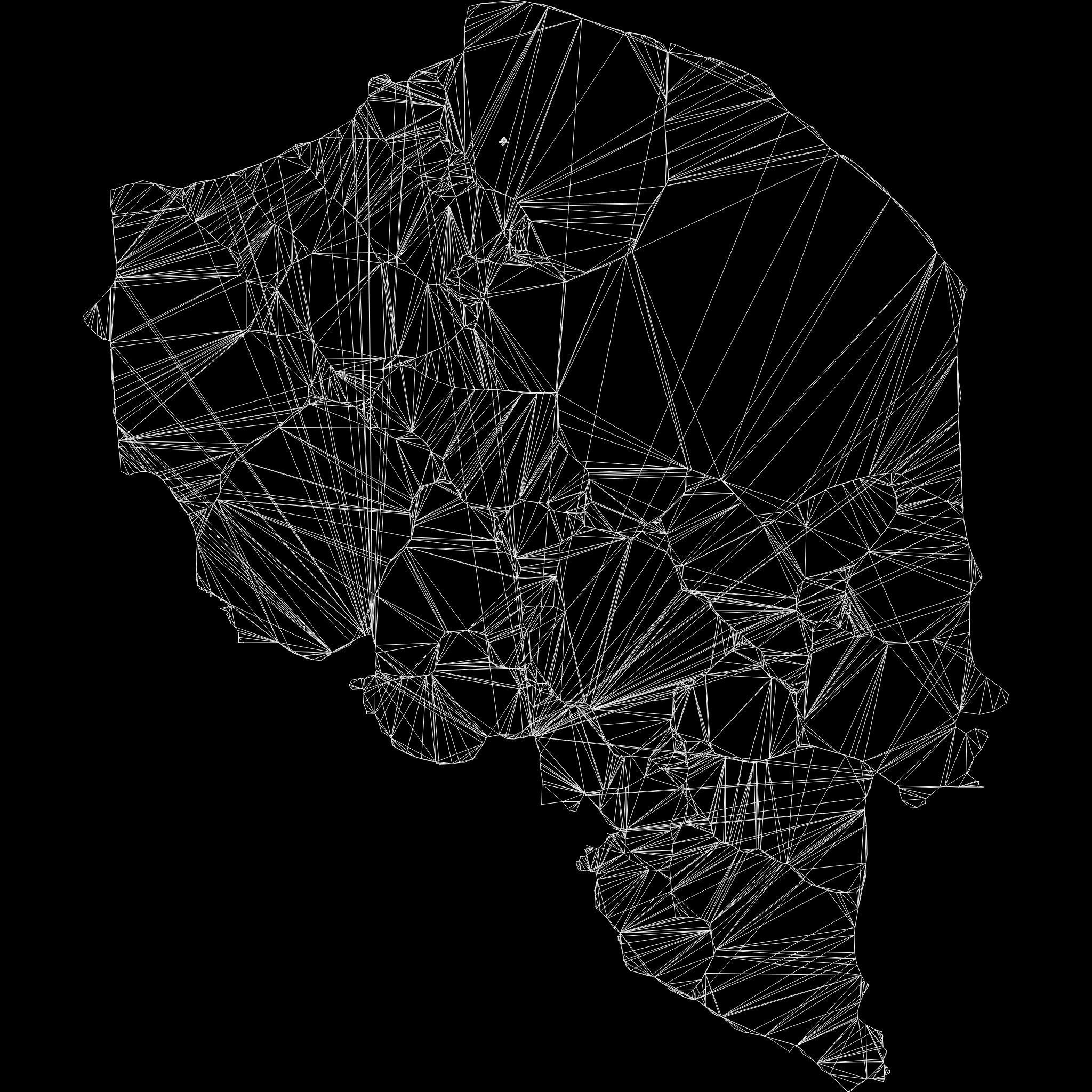 Kerman Province  Iran map region geography political geographic 3D model_10