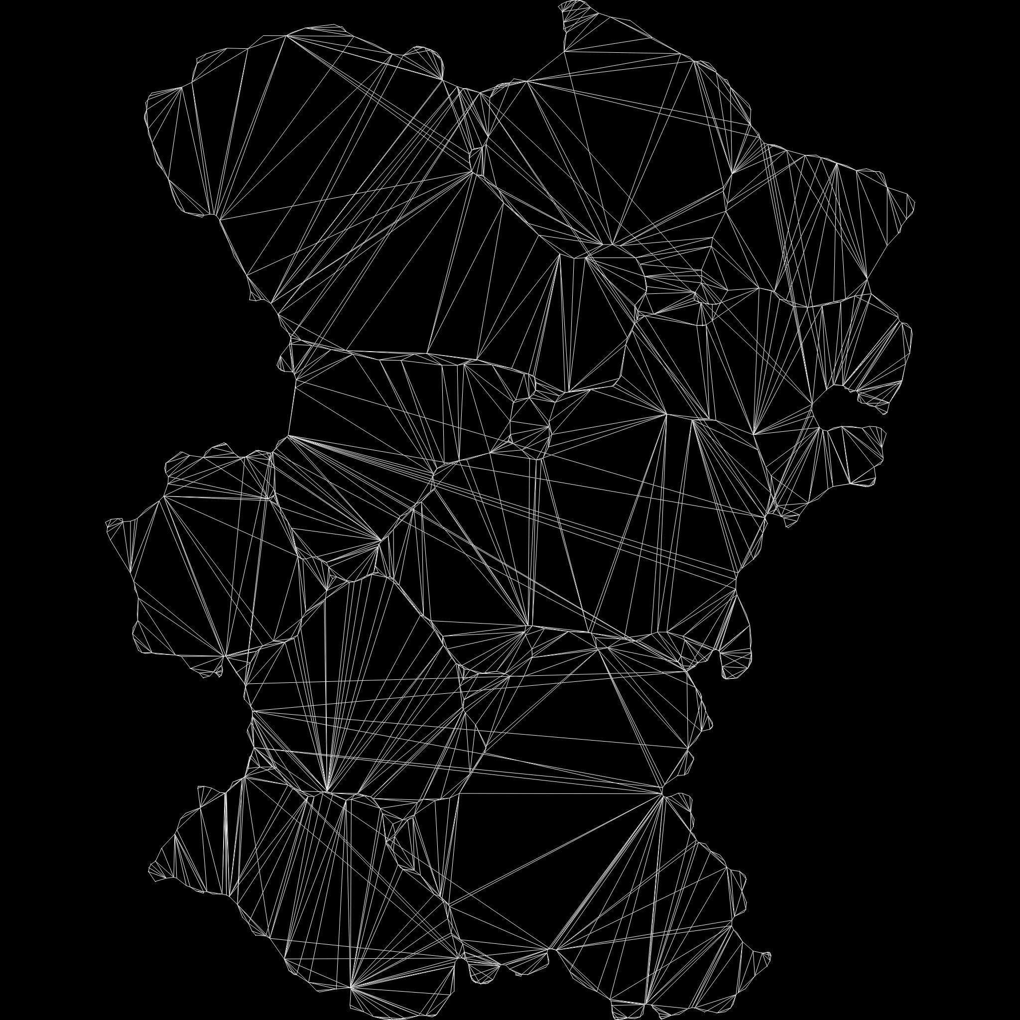 Hamadan Province  Iran map region geography political geographic 3D model_10