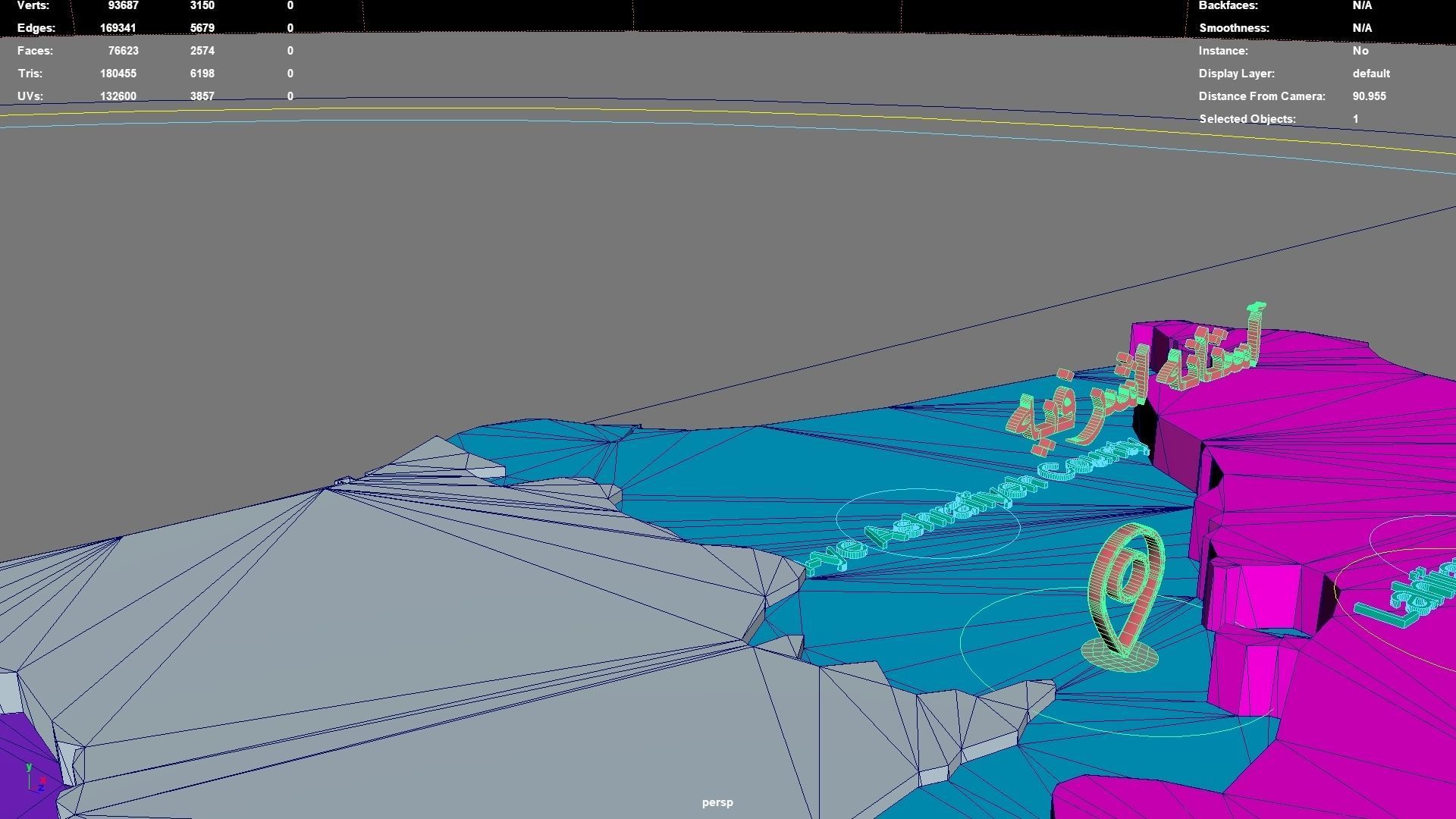 Gilan Province  Iran map region geography political geographic 3D model_7