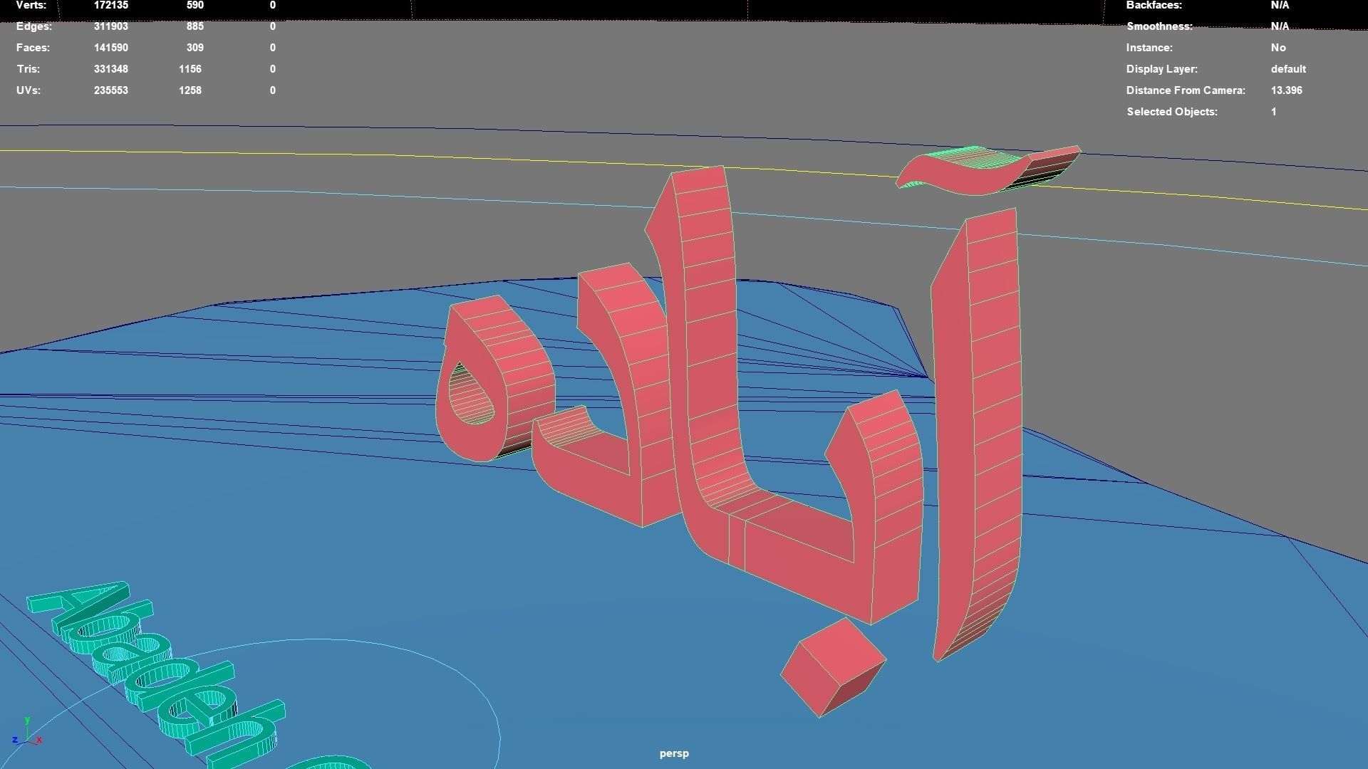Fars Province  Iran map region geography political geographic 3D model_9