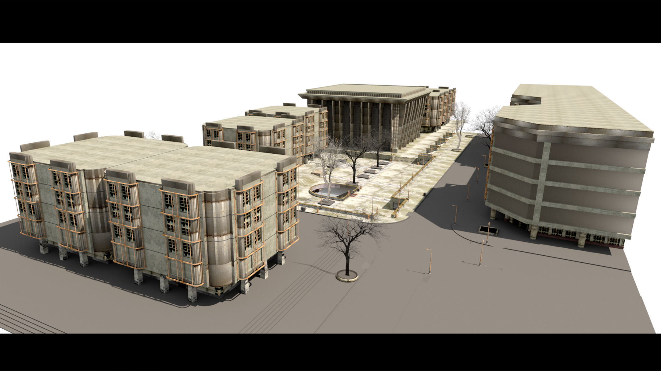 Obsolete Zone- 3d Model 3D model_4