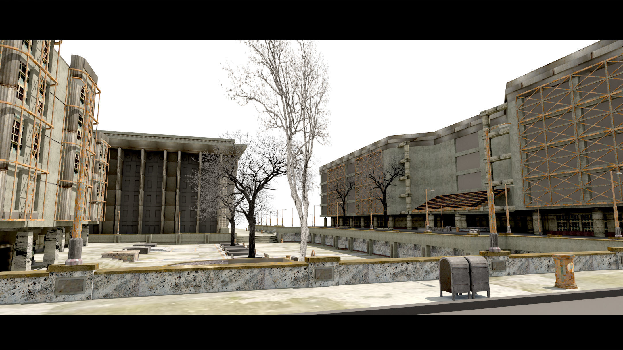 Obsolete Zone- 3d Model 3D model_1