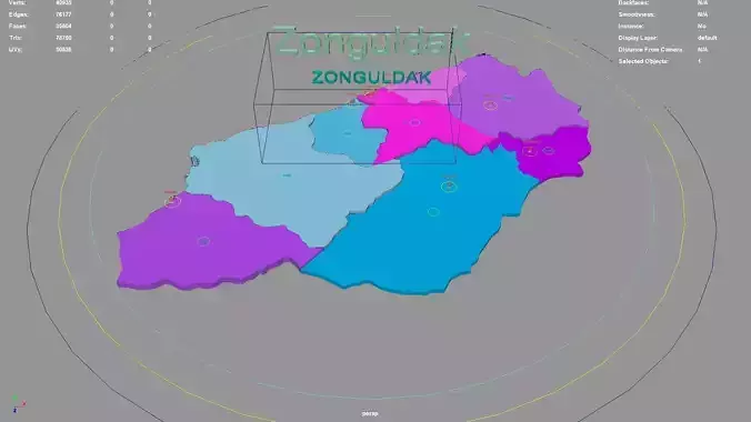 Zonguldak  Black Sea Region  Turkey map region geography