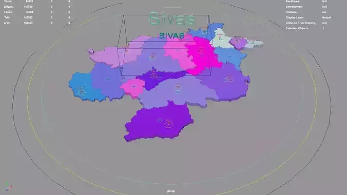 Sivas  Central Anatolia Region  Turkey map region geography