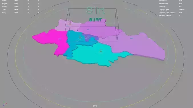 Siirt  Southeastern Anatolia Region  Turkey map region geography