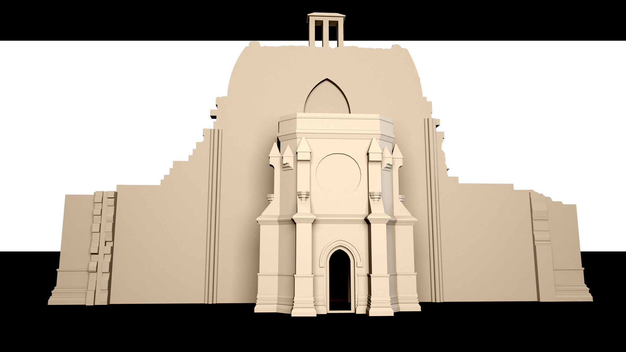 Rosslyn Chapel- 3d Model 3D model_10