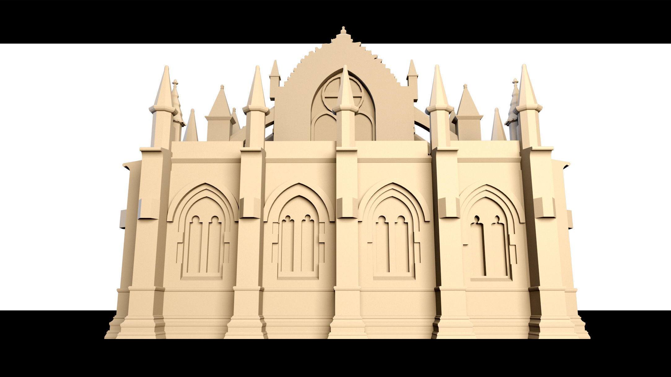 Rosslyn Chapel- 3d Model 3D model_4
