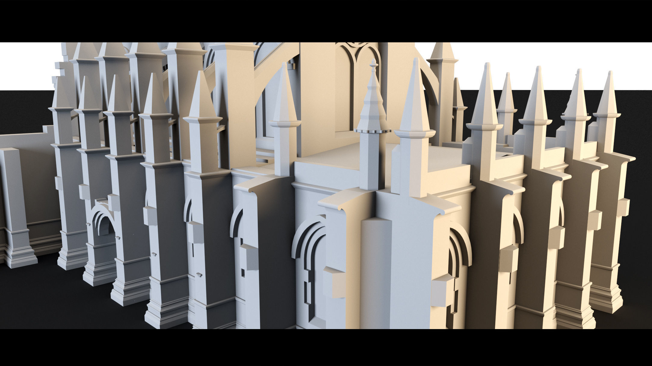 Rosslyn Chapel- 3d Model 3D model_11