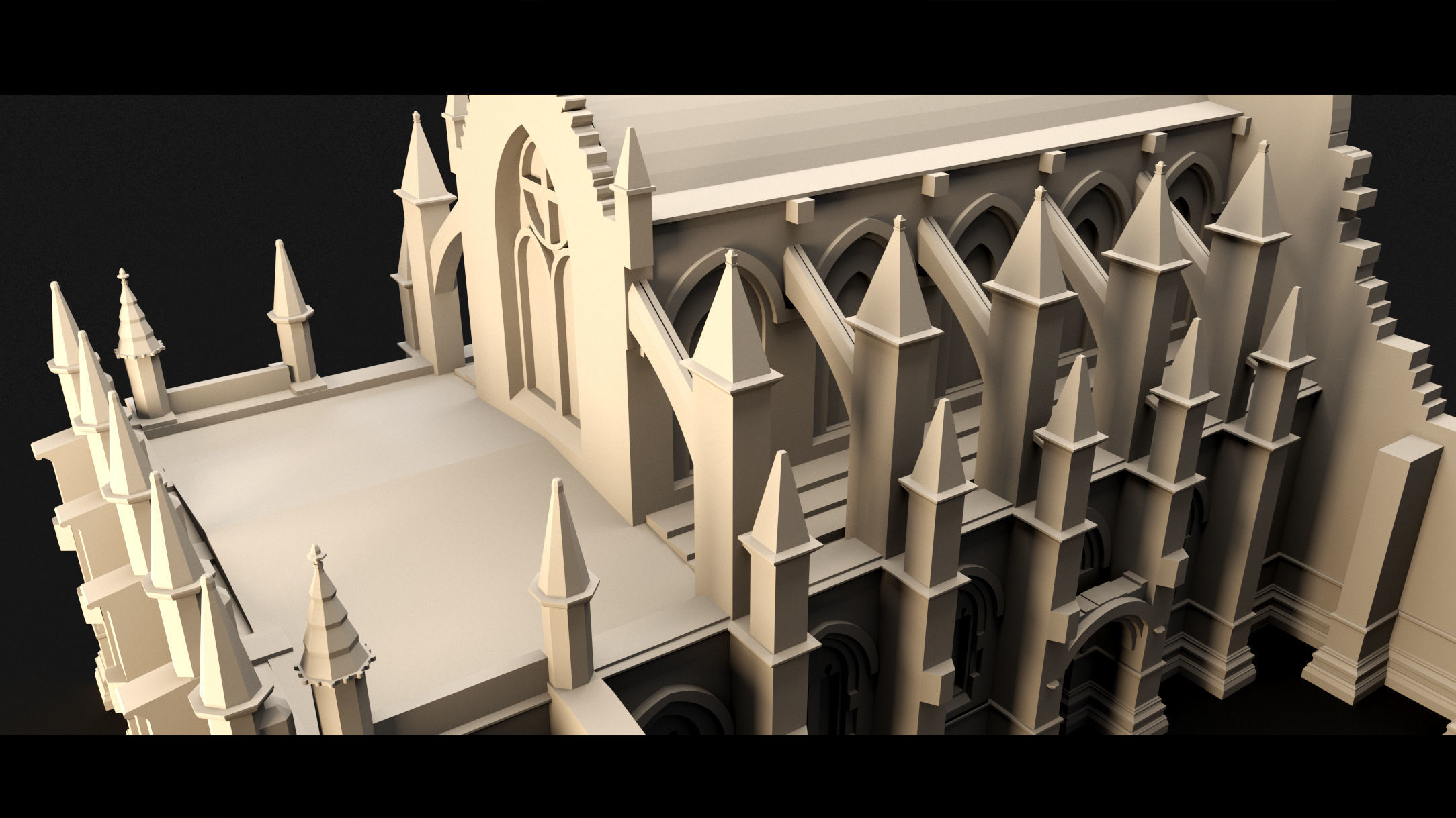 Rosslyn Chapel- 3d Model 3D model_1