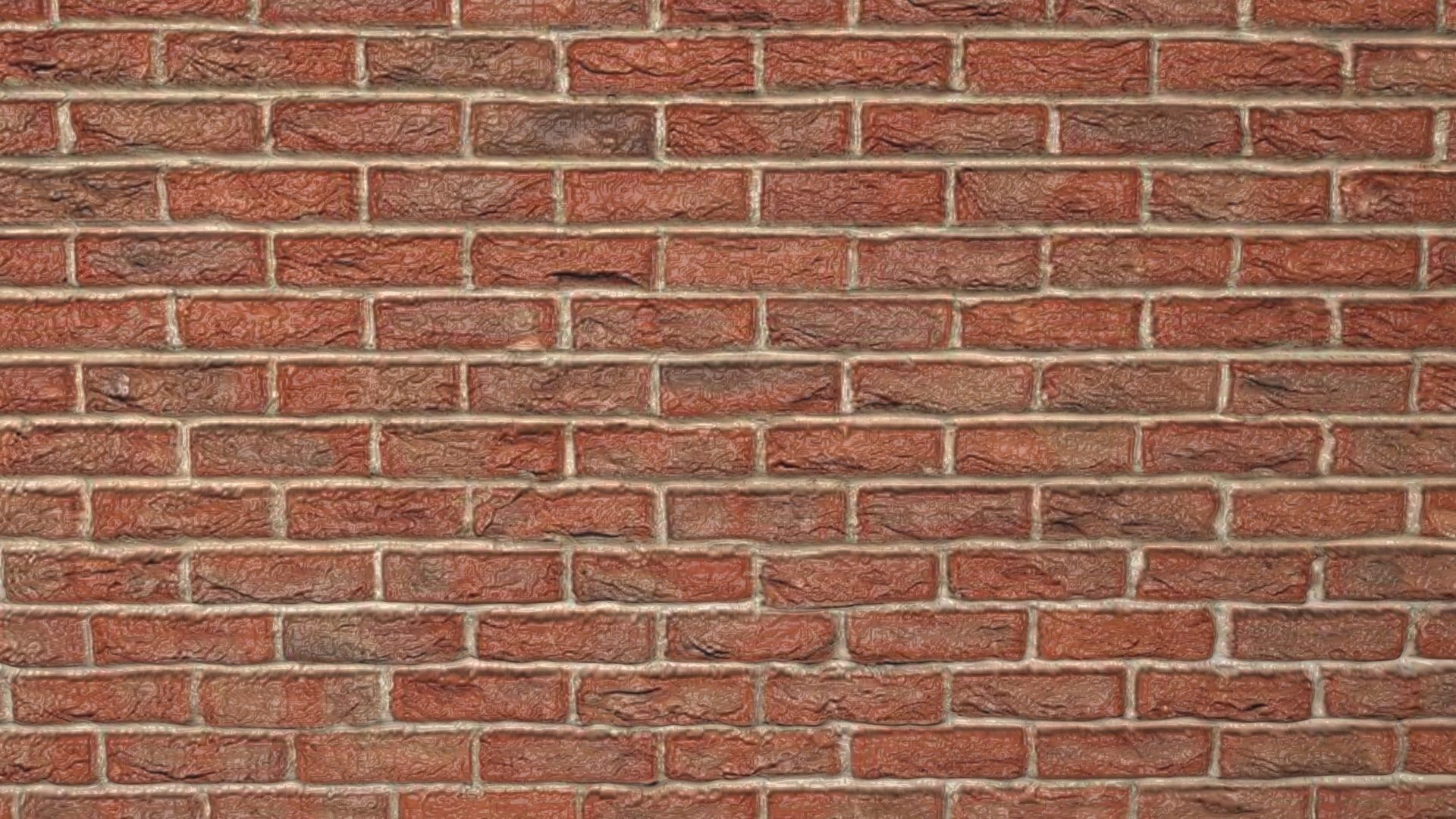 Brick Wall 3D model_3