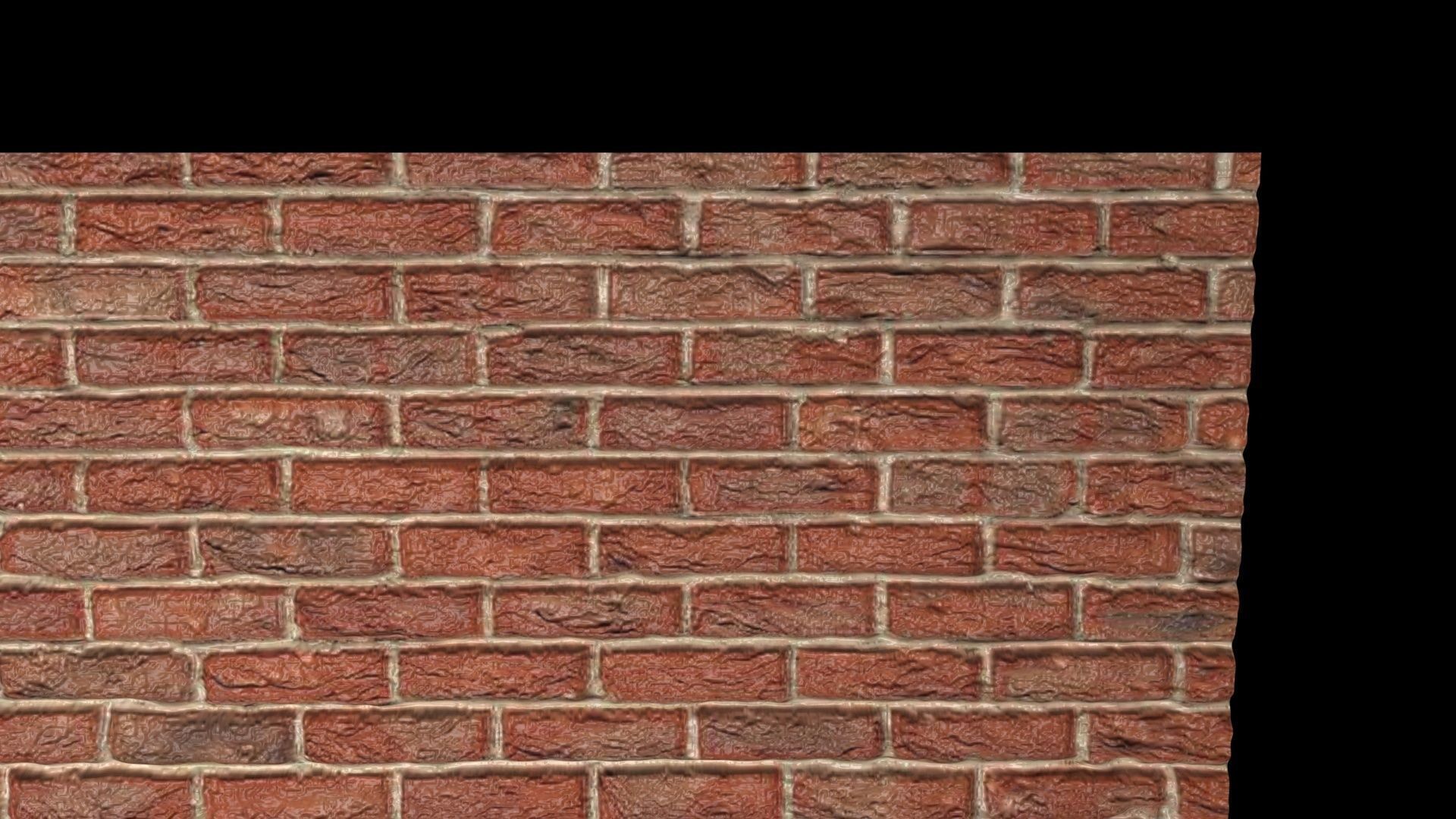 Brick Wall 3D model_5