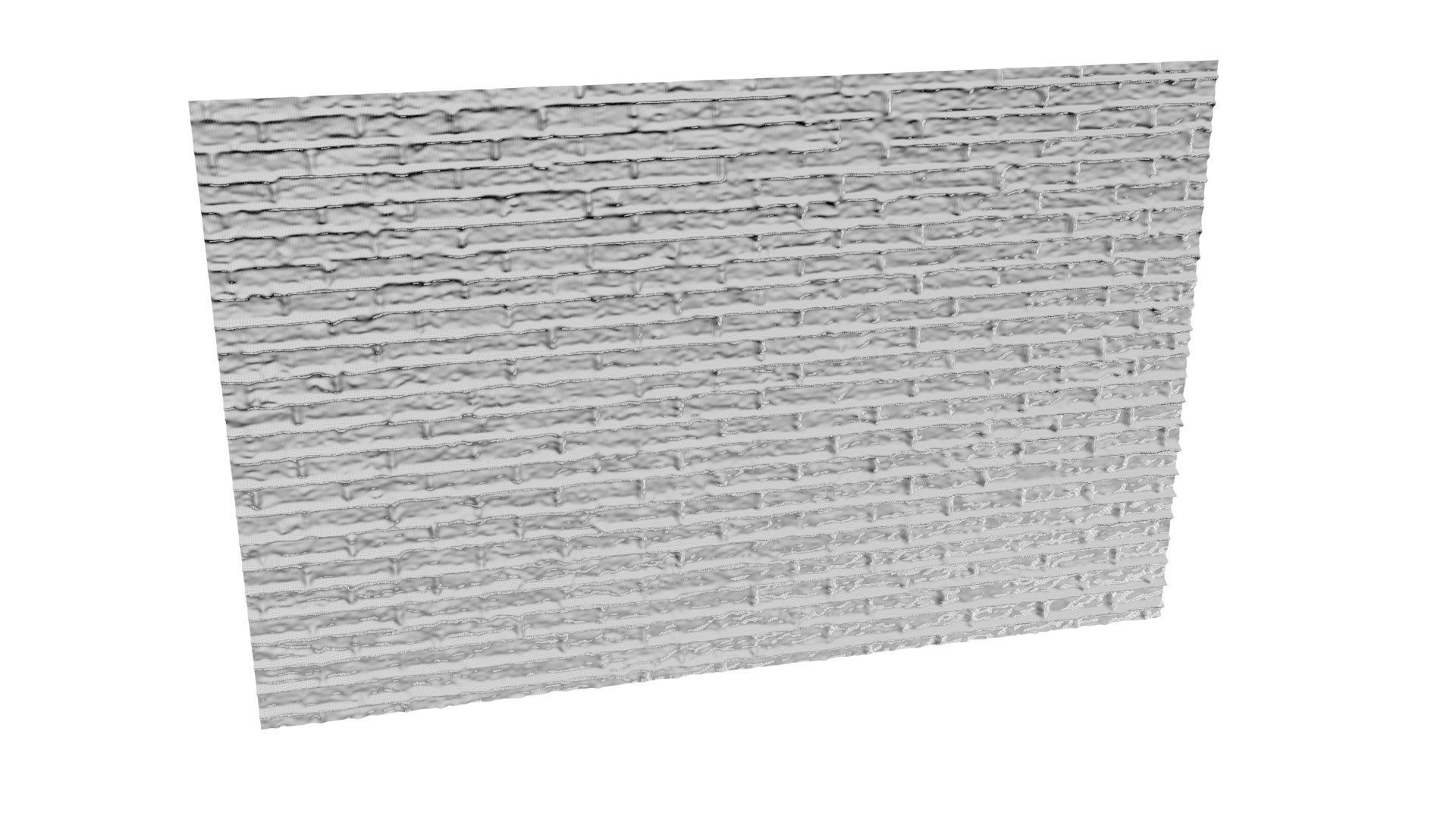 Brick Wall 3D model_15