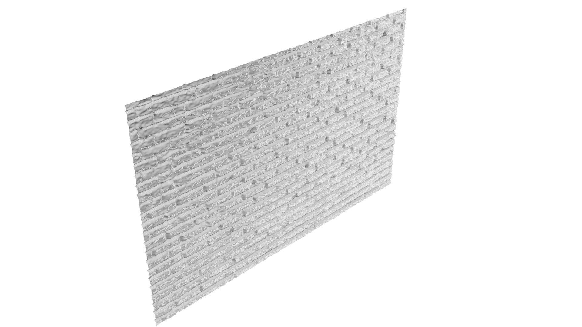 Brick Wall 3D model_13