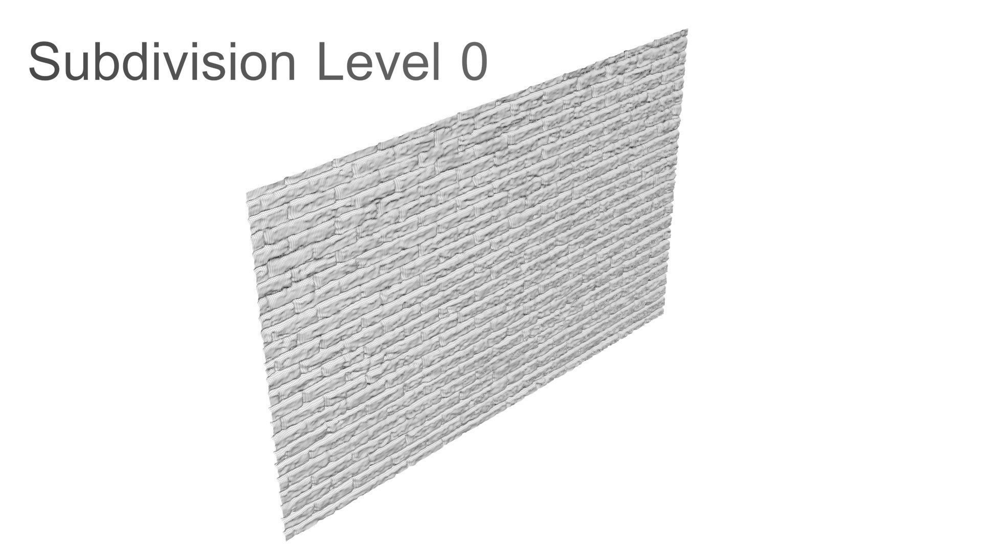 Brick Wall 3D model_23