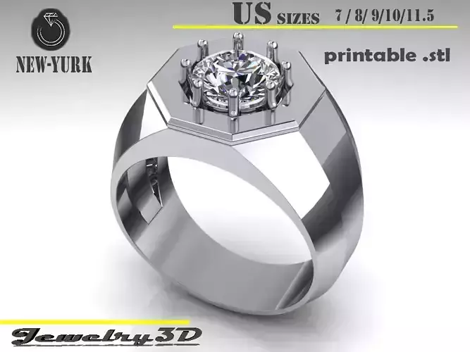 man ring 2023 2ct