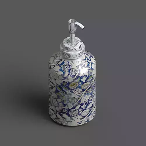 Old Soap Dispenser - Vintage 3D Model