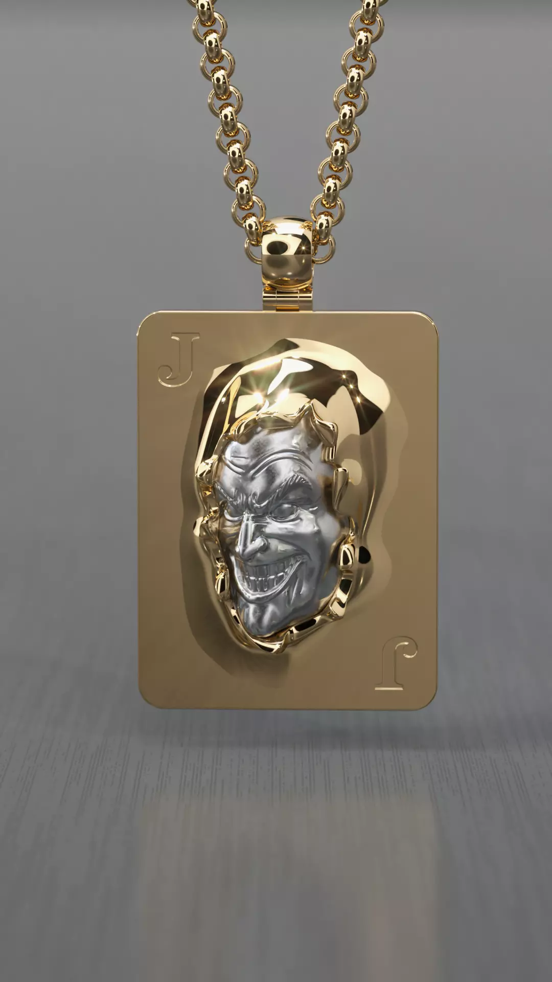 pendant Joker 3D print model