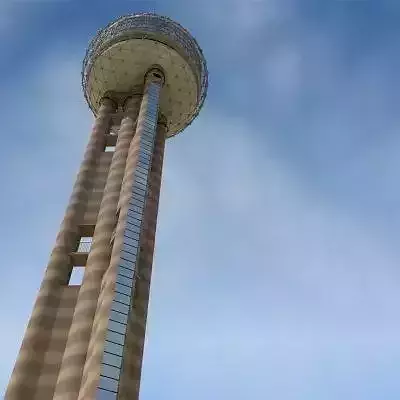 Reunion Tower Dallas Texas 3D model