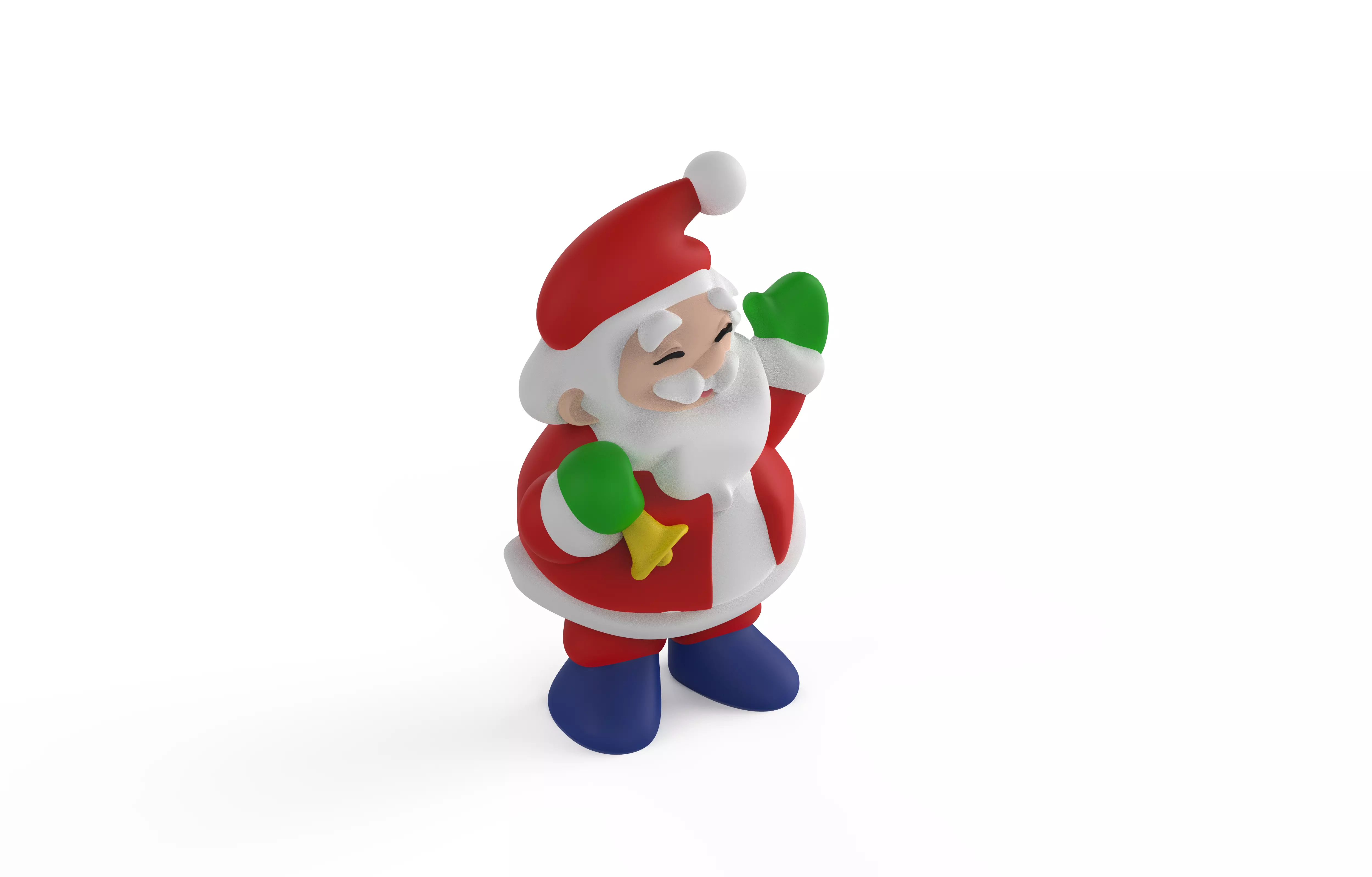 Jingle All the Way with Santa Claus 3D model