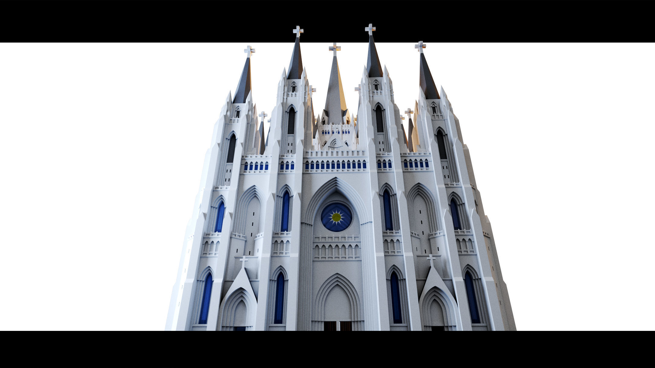 Cathedral- 3d Model 3D model_5
