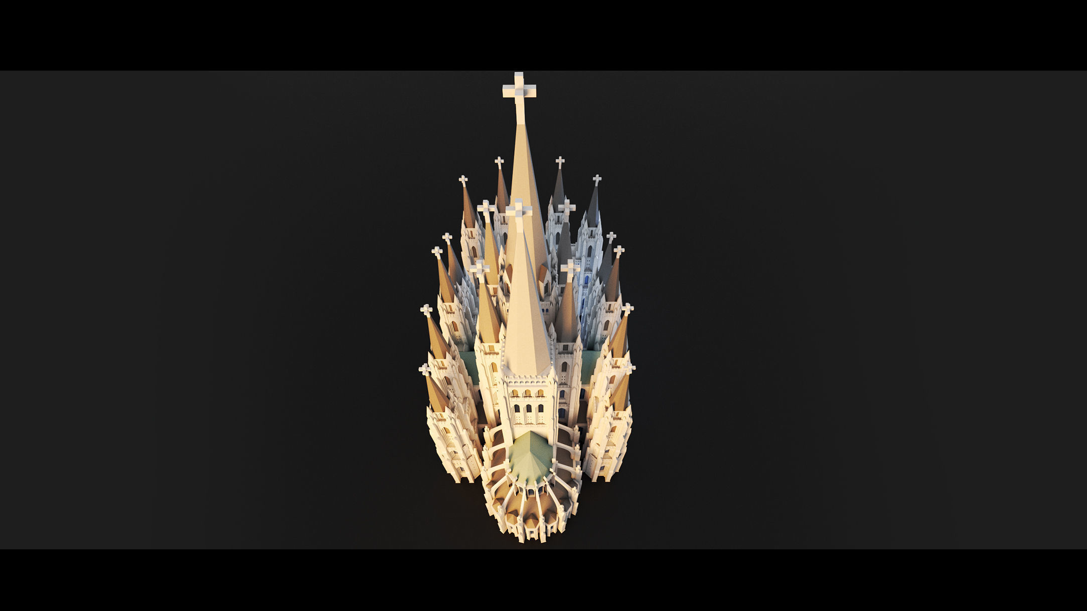 Cathedral- 3d Model 3D model_14