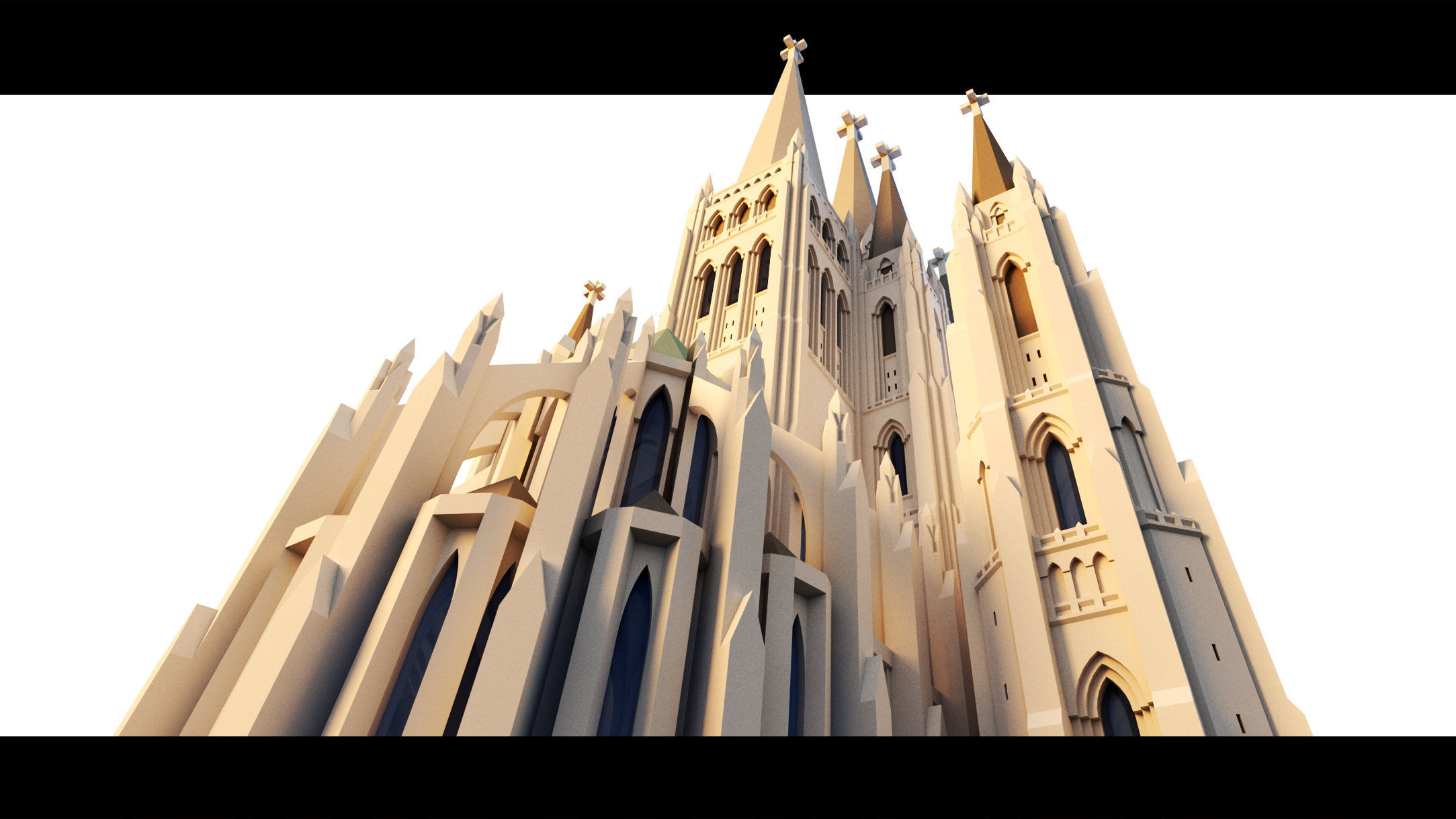 Cathedral- 3d Model 3D model_19
