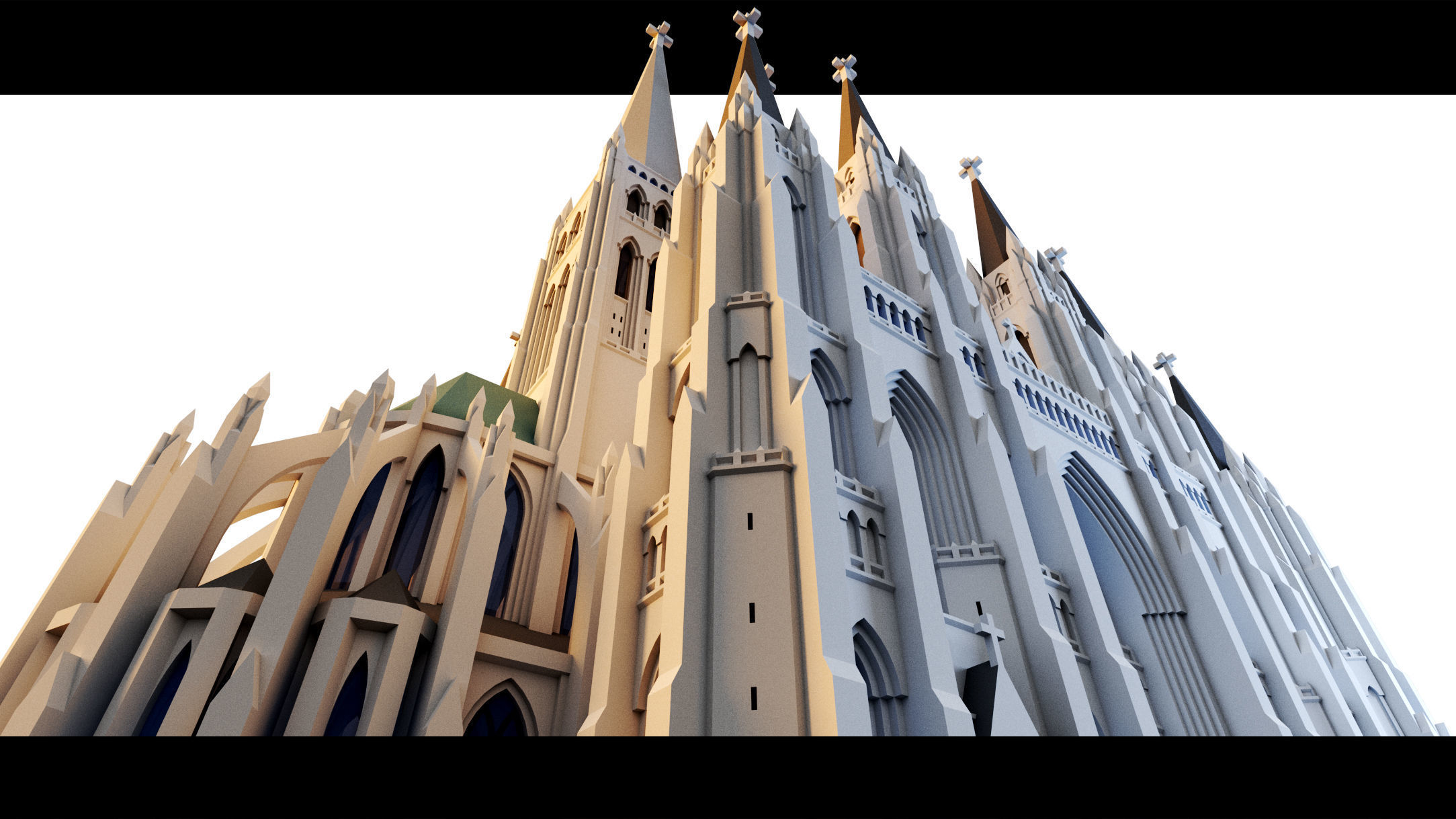 Cathedral- 3d Model 3D model_20