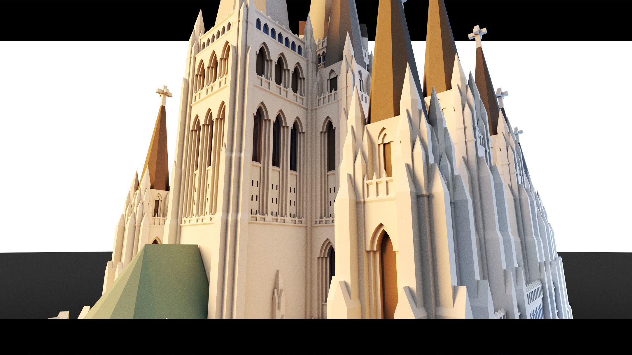 Cathedral- 3d Model 3D model_3