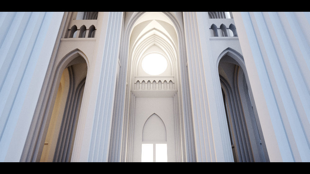 Cathedral- 3d Model 3D model_10
