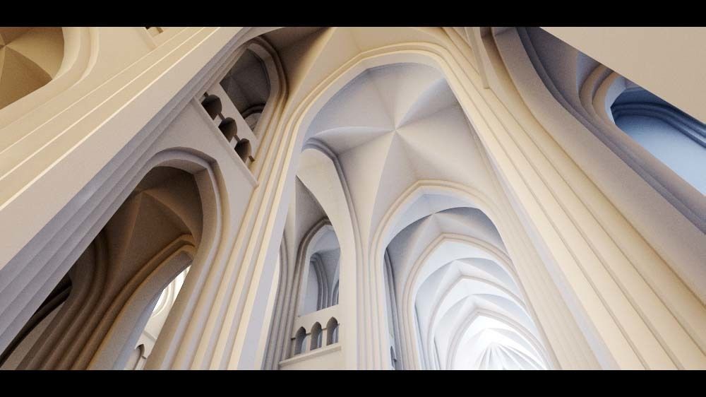 Cathedral- 3d Model 3D model_8