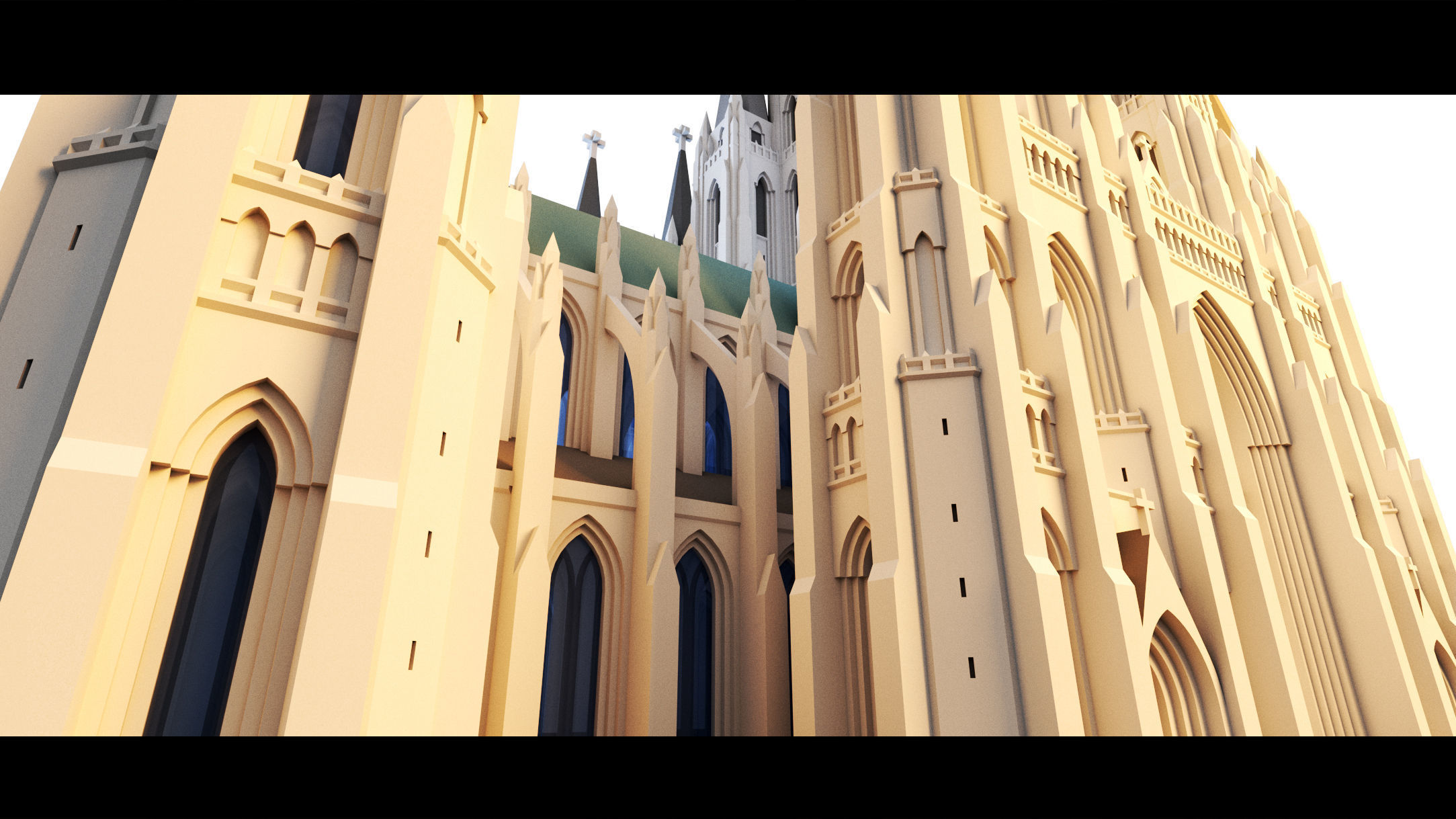 Cathedral- 3d Model 3D model_15