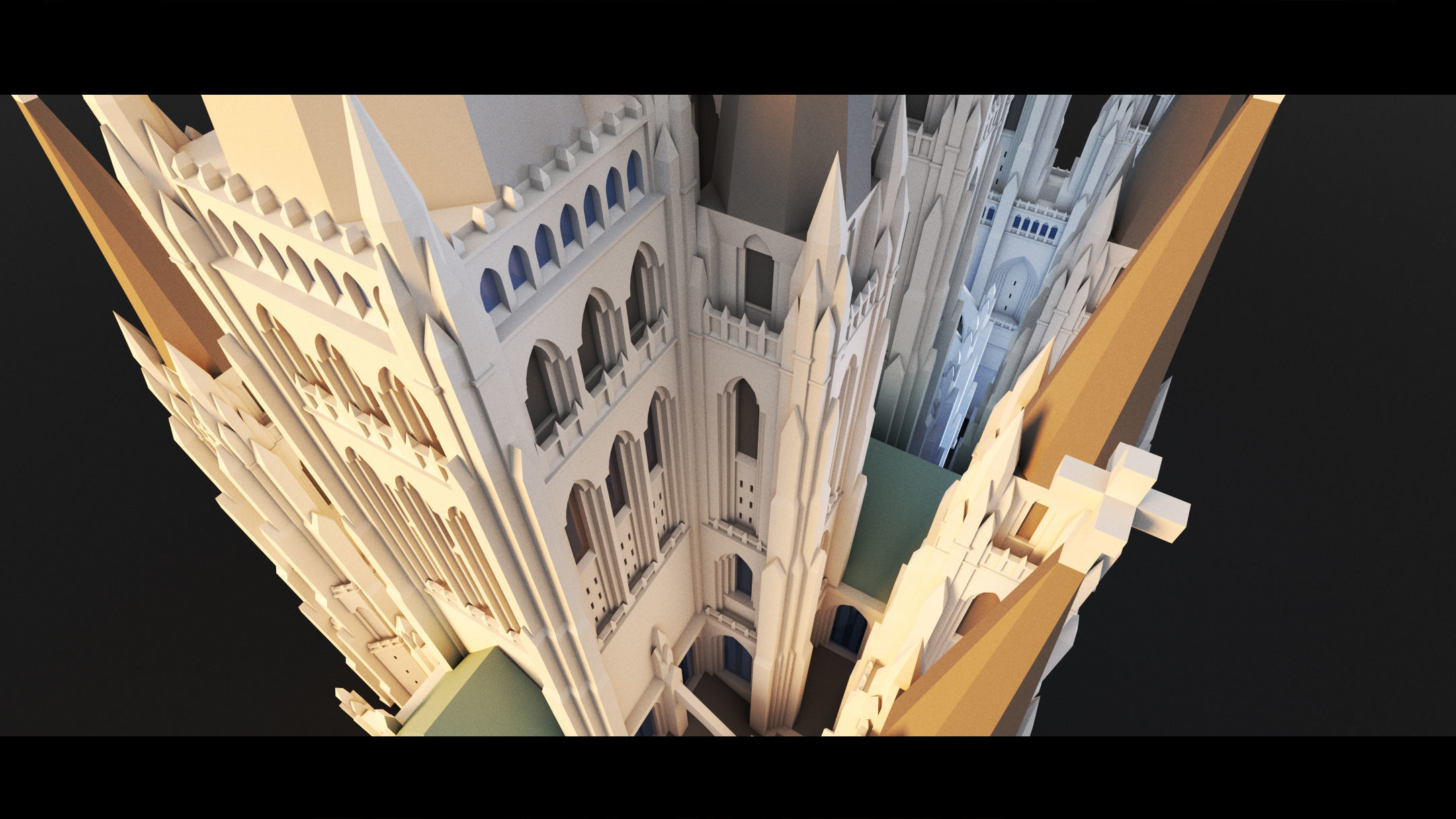 Cathedral- 3d Model 3D model_12