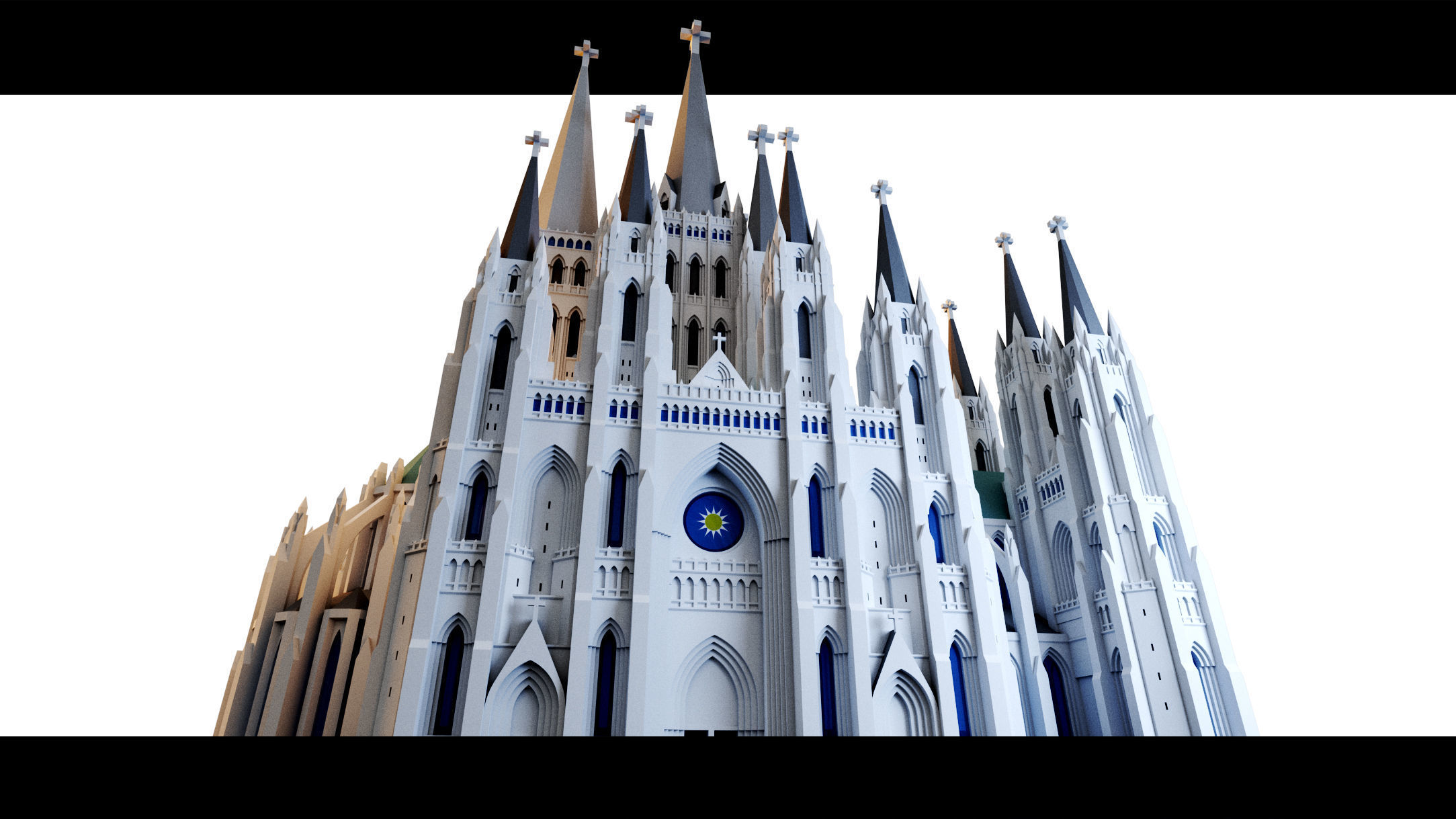 Cathedral- 3d Model 3D model_17