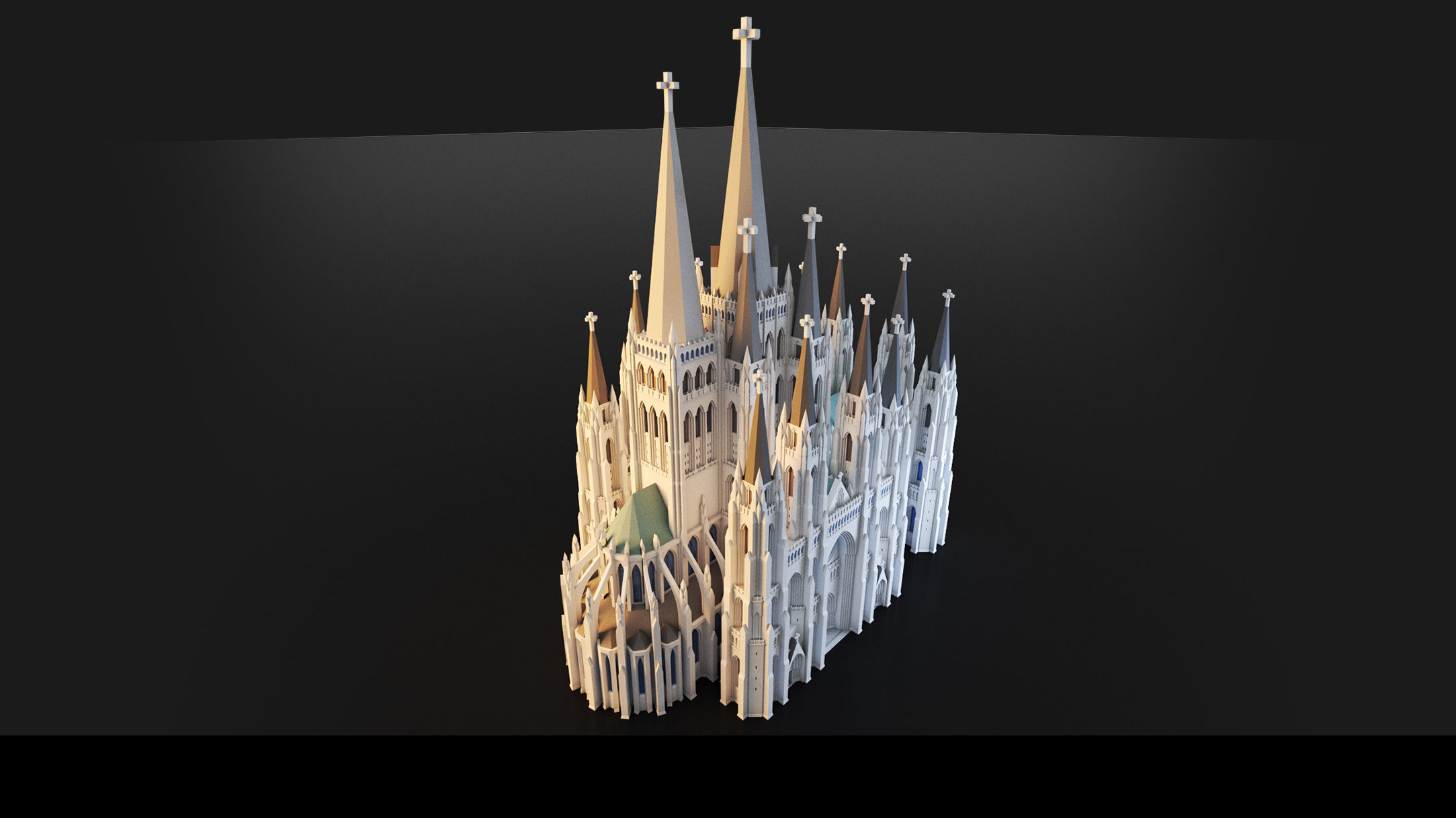 Cathedral- 3d Model 3D model_2