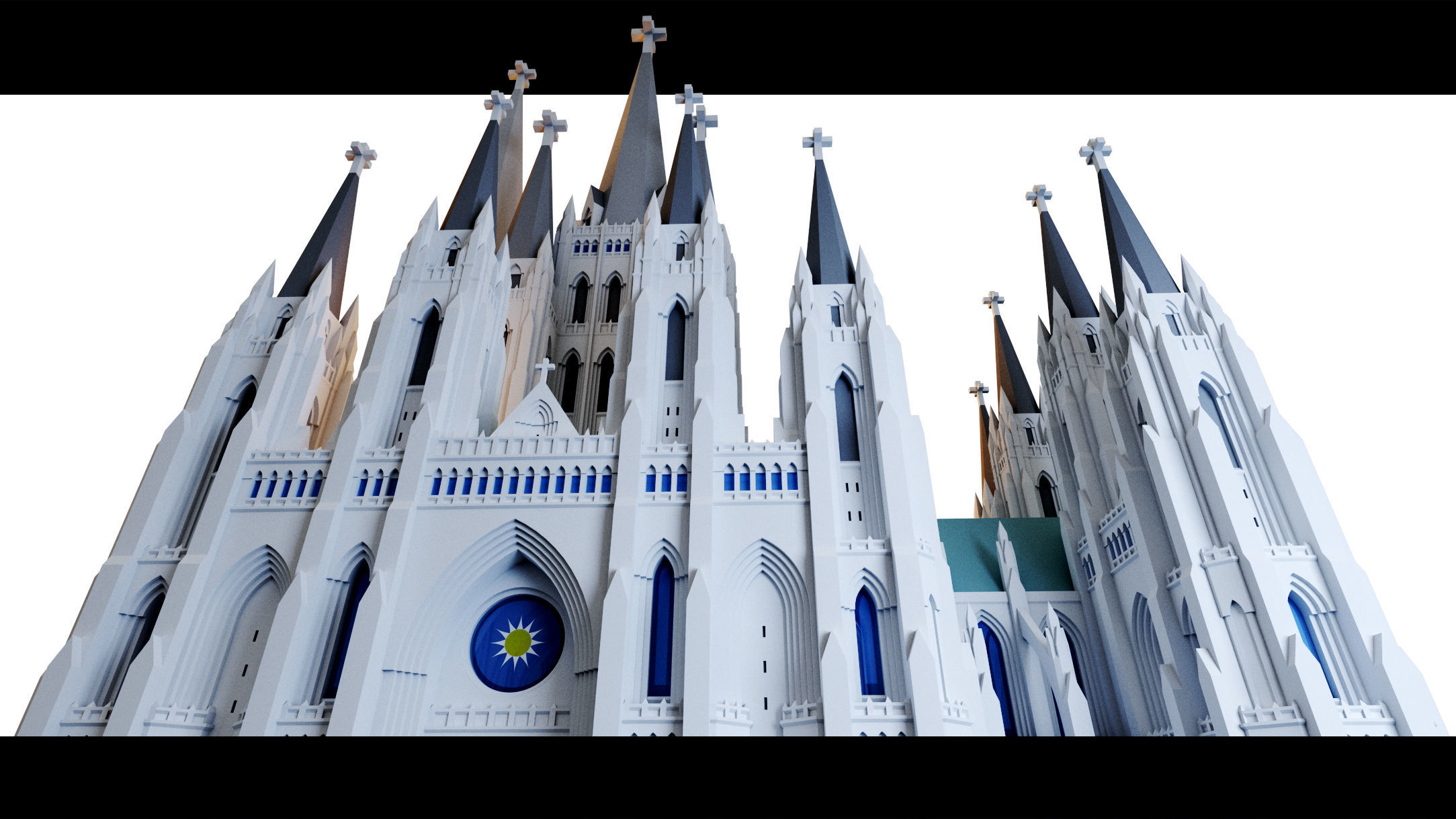 Cathedral- 3d Model 3D model_4