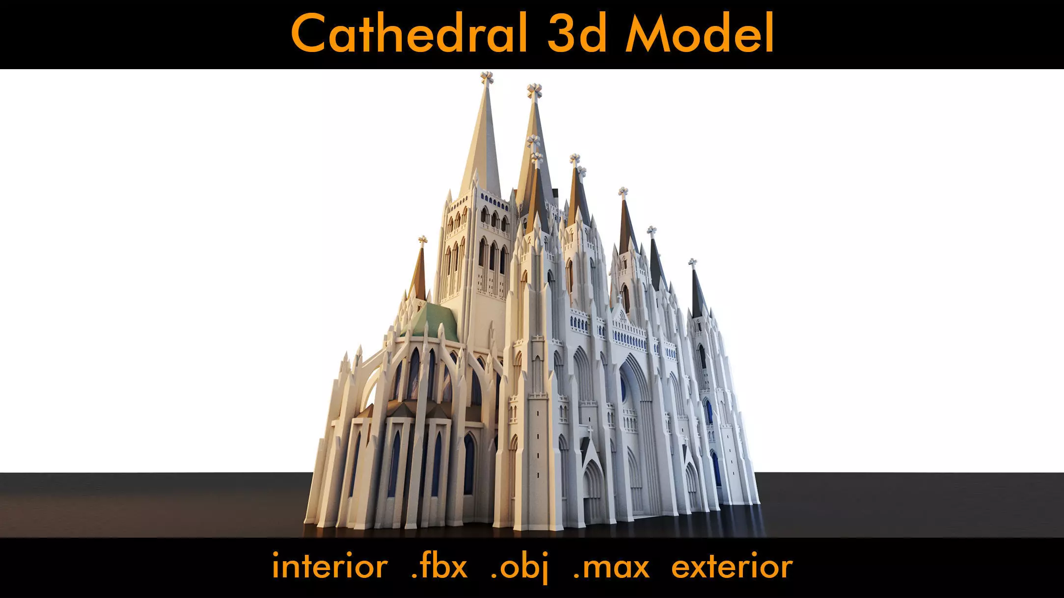 Cathedral- 3d Model 3D model_0