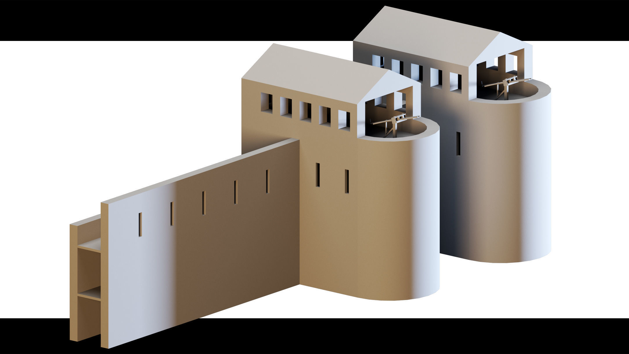 7 Castle Props- 3d Model 3D model_1