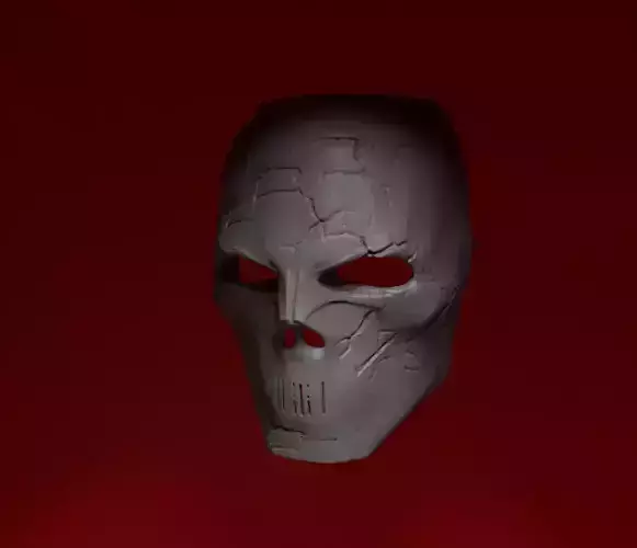 Demon Devil Helloween Cosplay Full Face Helmet And Mask  3D print model