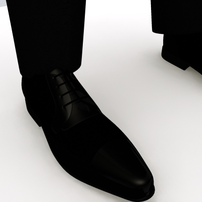 Realistic Male with Outfits 3D model_4