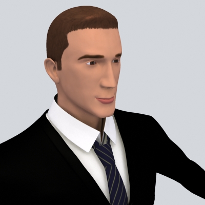 Realistic Male with Outfits 3D model_10