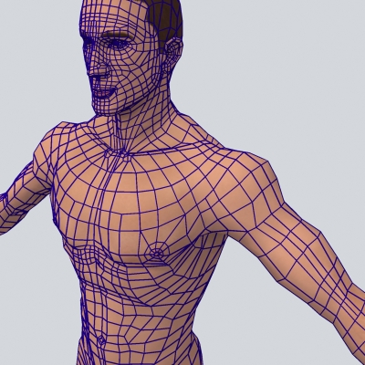 Realistic Male with Outfits 3D model_20