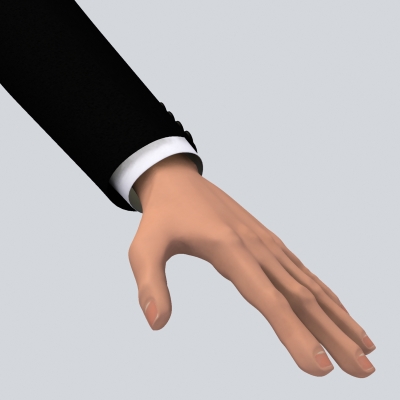 Realistic Male with Outfits 3D model_5