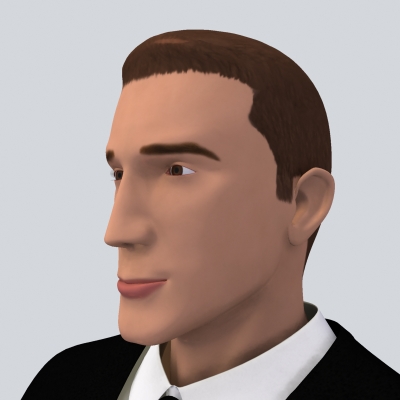 Realistic Male with Outfits 3D model_2