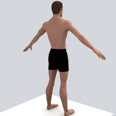 Realistic Male with Outfits 3D model_18