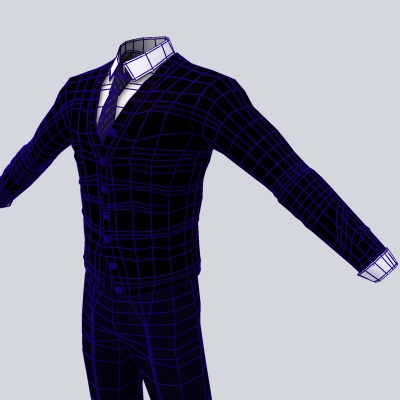 Realistic Male with Outfits 3D model_19