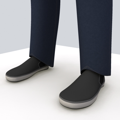 Realistic Male with Outfits 3D model_14