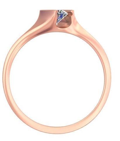 Diamond Crown Ring A6 3D print model_2