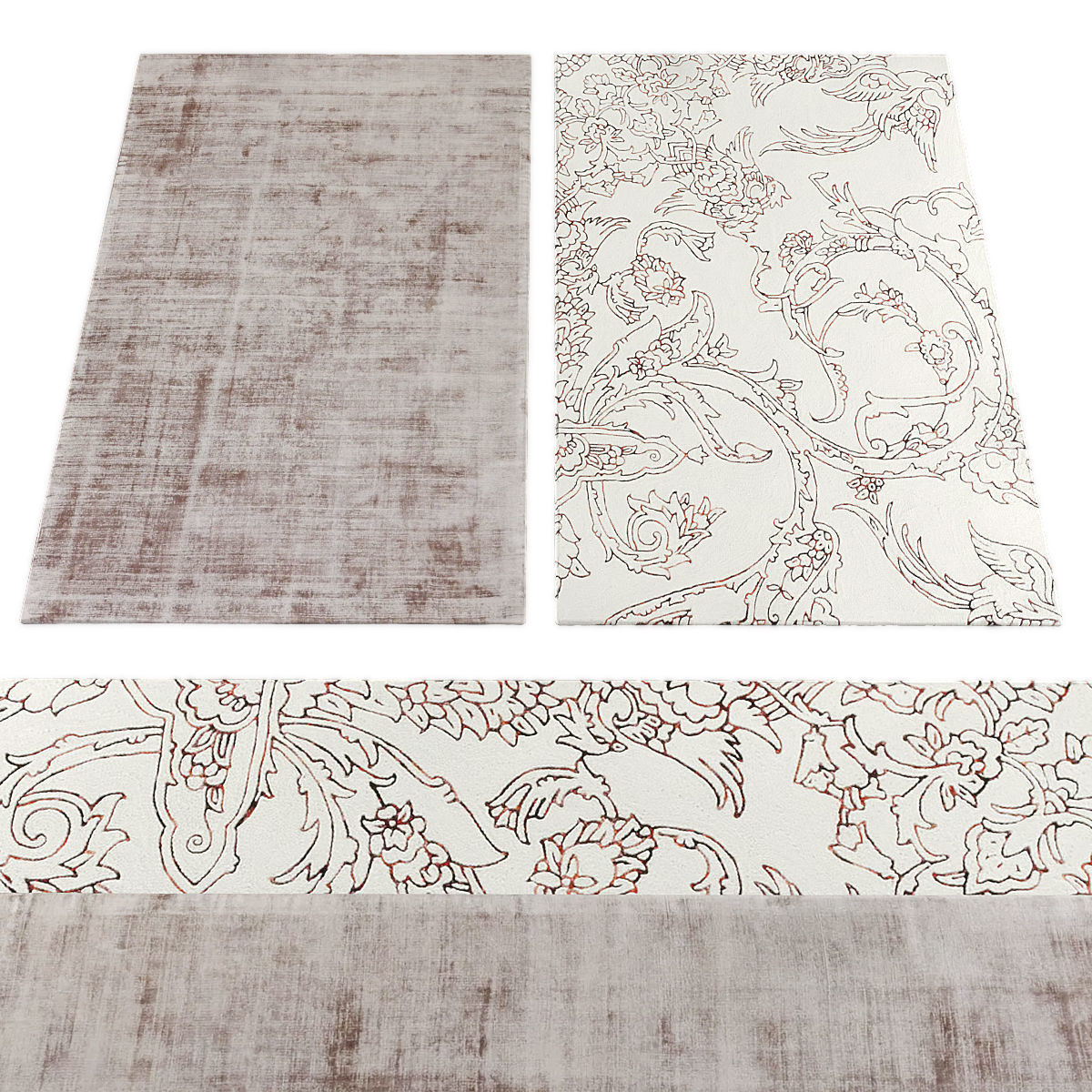 Rug514 Low-poly 3D model_2