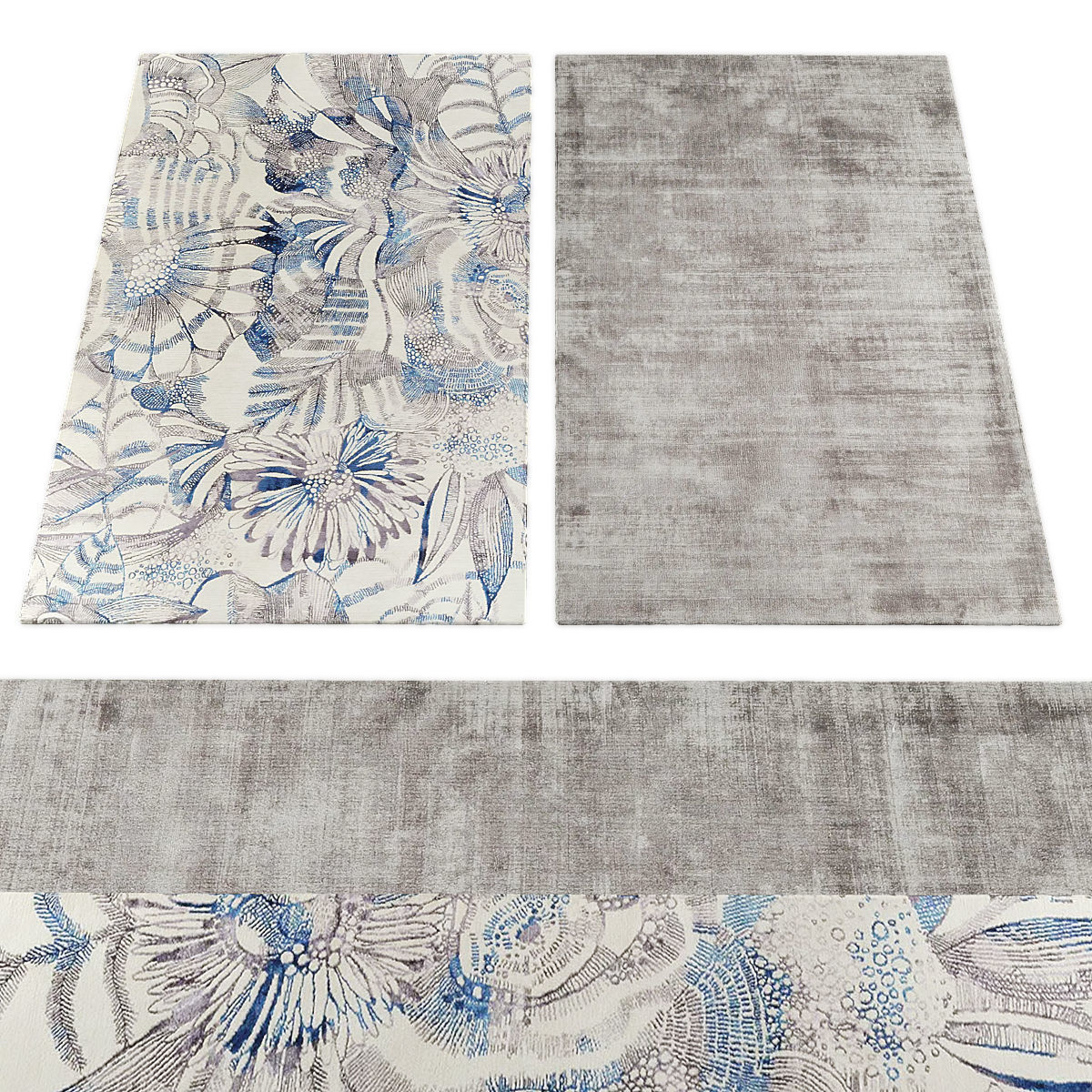 Rug514 Low-poly 3D model_1